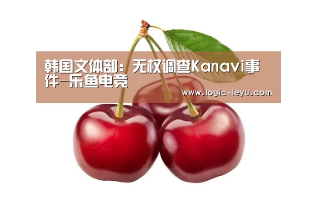 韩国文体部:无权调查Kanavi事件-乐鱼电竞(图4) leyu直播